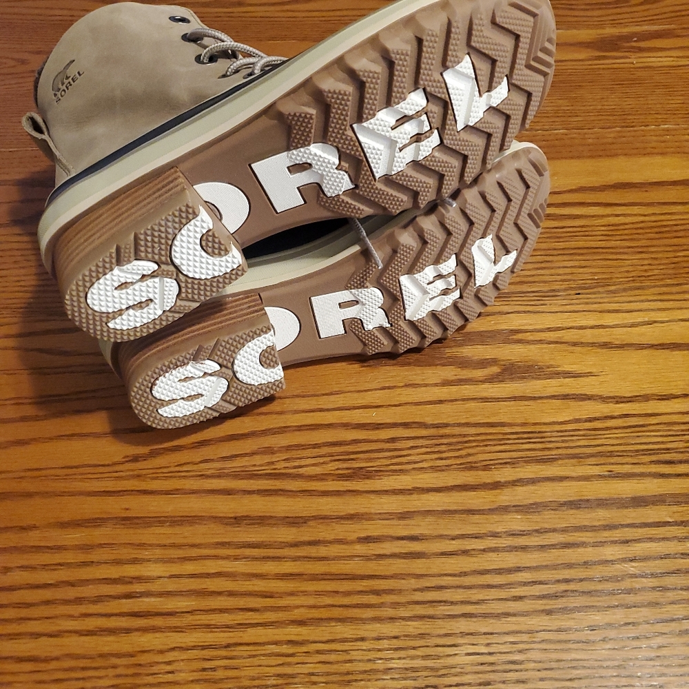Women's 10.5 Shoes Sorel SLIMPACK III LACE Winter Boots 1915691297 KHAKI II #762 - Picture 8 of 10